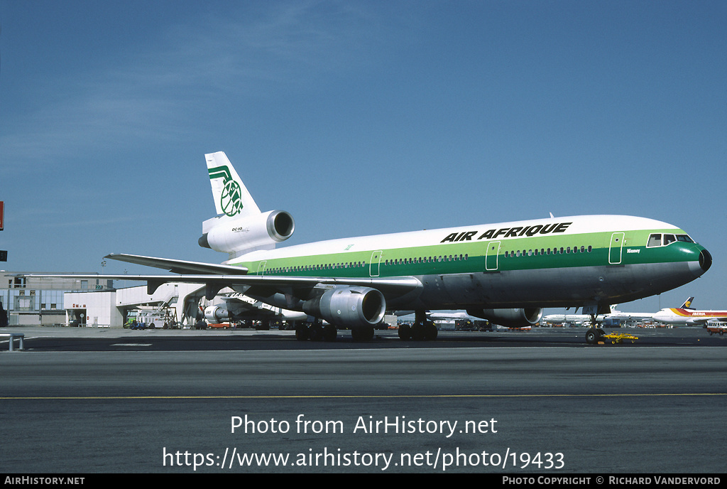 Aircraft Photo of TU-TAN | McDonnell Douglas DC-10-30 | Air Afrique | AirHistory.net #19433