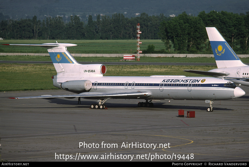 Aircraft Photo of UN-85464 | Tupolev Tu-154B-2 | Kazakhstan Government | AirHistory.net #19448