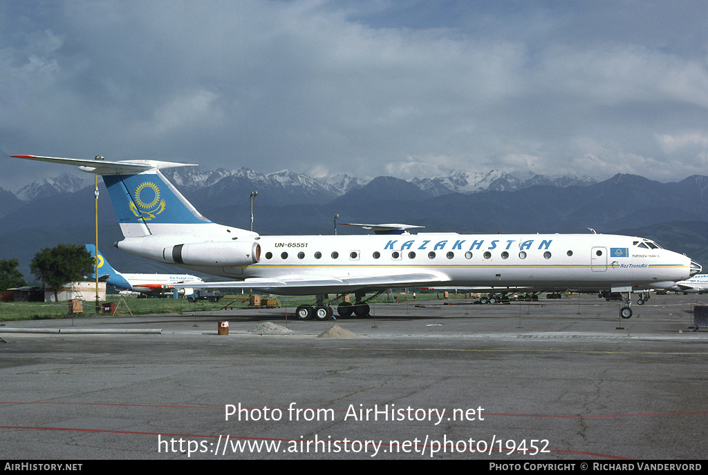 Aircraft Photo of UN-65551 | Tupolev Tu-134A-3 | KazTransAir | AirHistory.net #19452