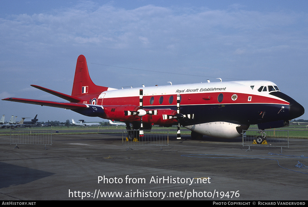 Aircraft Photo of XT575 | Vickers 837 Viscount | UK - Air Force | AirHistory.net #19476