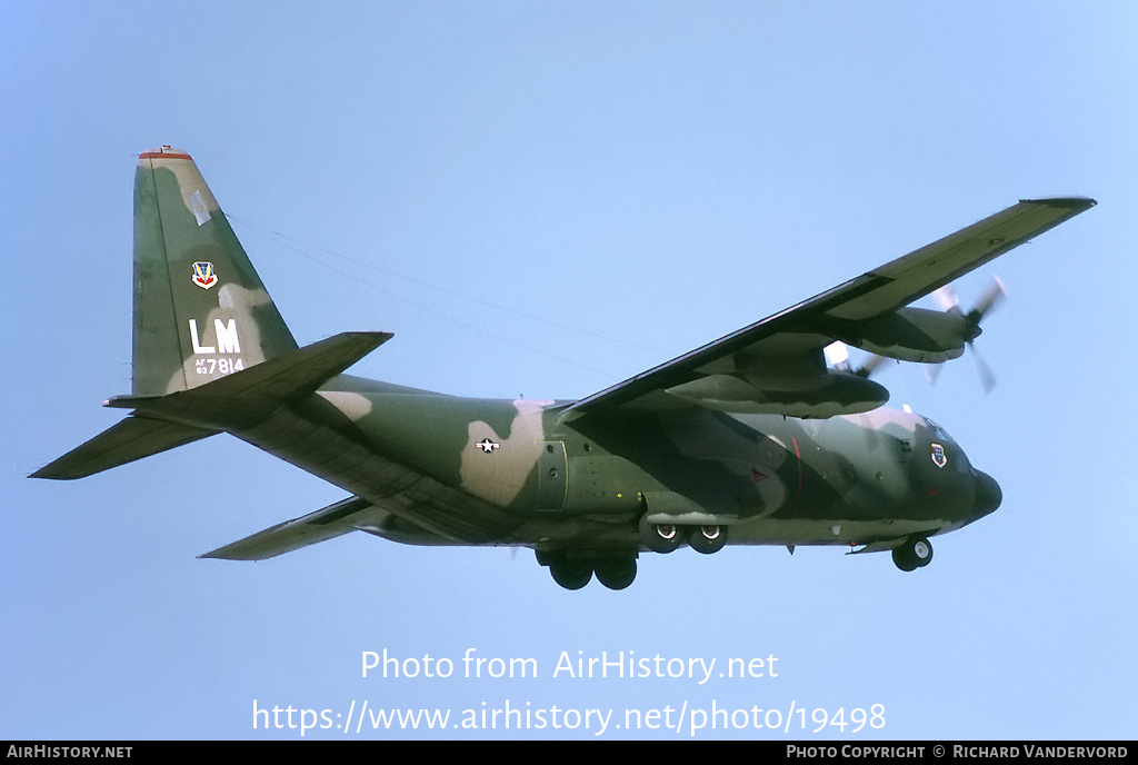 Aircraft Photo of 63-7814 / AF63-814 | Lockheed C-130E Hercules (L-382) | USA - Air Force | AirHistory.net #19498