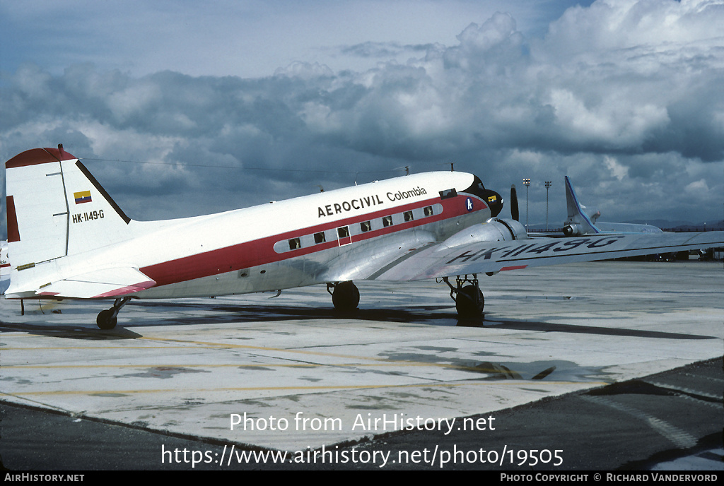 Aircraft Photo of HK-1149G | Douglas SC-47J Skytrain | DAAC - Aerocivil Colombia | AirHistory.net #19505