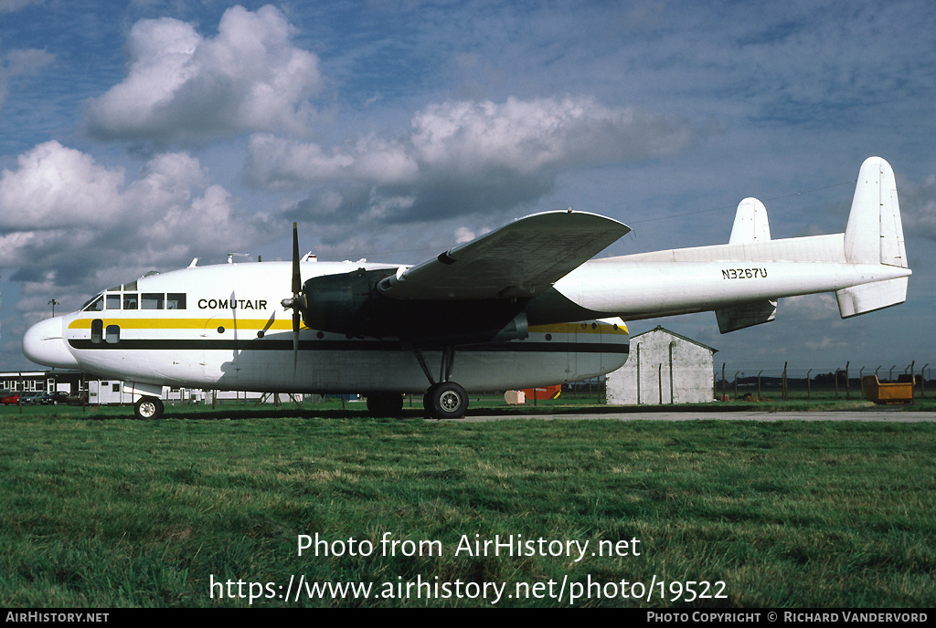 Aircraft Photo of N3267U | Fairchild C-119F Flying Boxcar | Comutair | AirHistory.net #19522