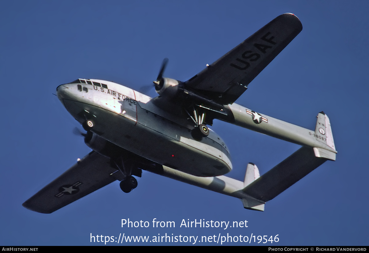 Aircraft Photo of 53-8087 / 0-38087 | Fairchild C-119L Flying Boxcar | USA - Air Force | AirHistory.net #19546