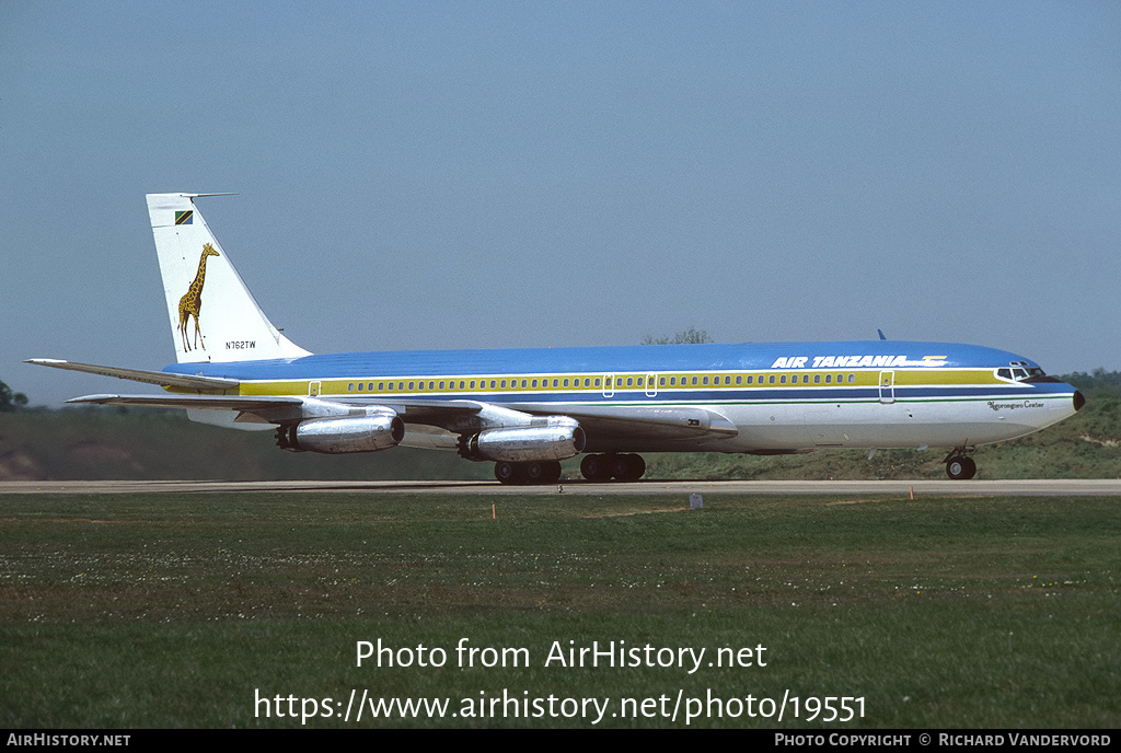 Aircraft Photo of N762TW | Boeing 707-331 | Air Tanzania | AirHistory.net #19551