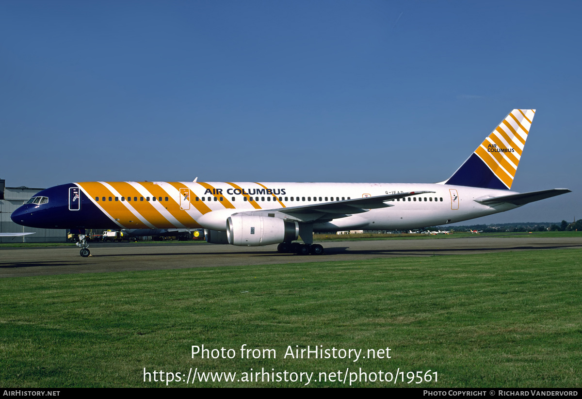 Aircraft Photo of G-IEAD | Boeing 757-236 | Air Columbus | AirHistory.net #19561