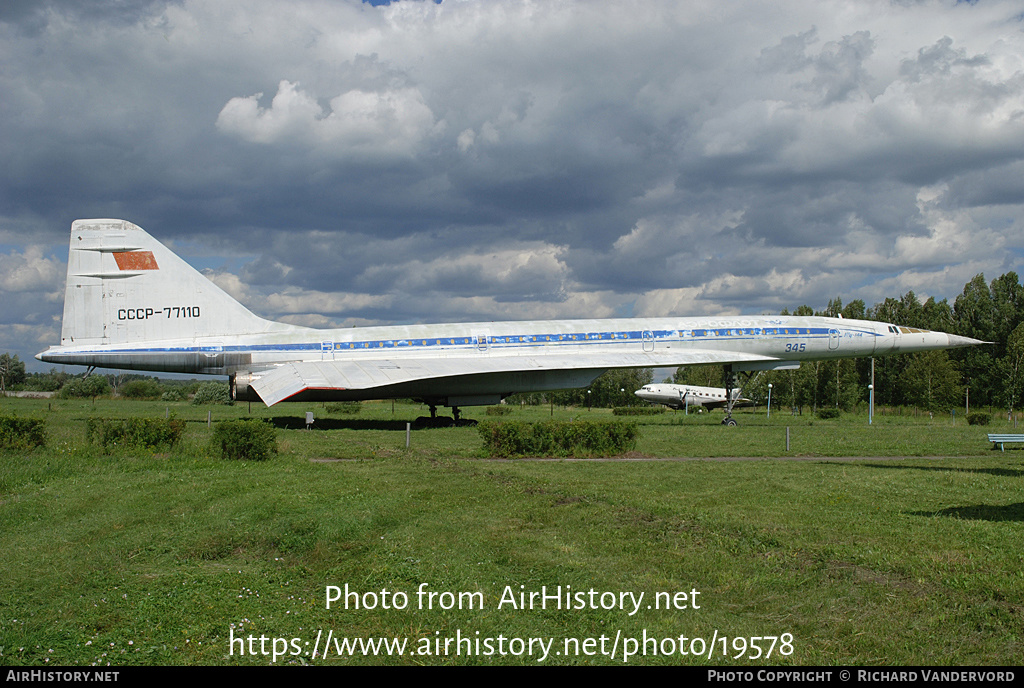 Aircraft Photo of CCCP-77110 | Tupolev Tu-144 | Aeroflot | AirHistory.net #19578