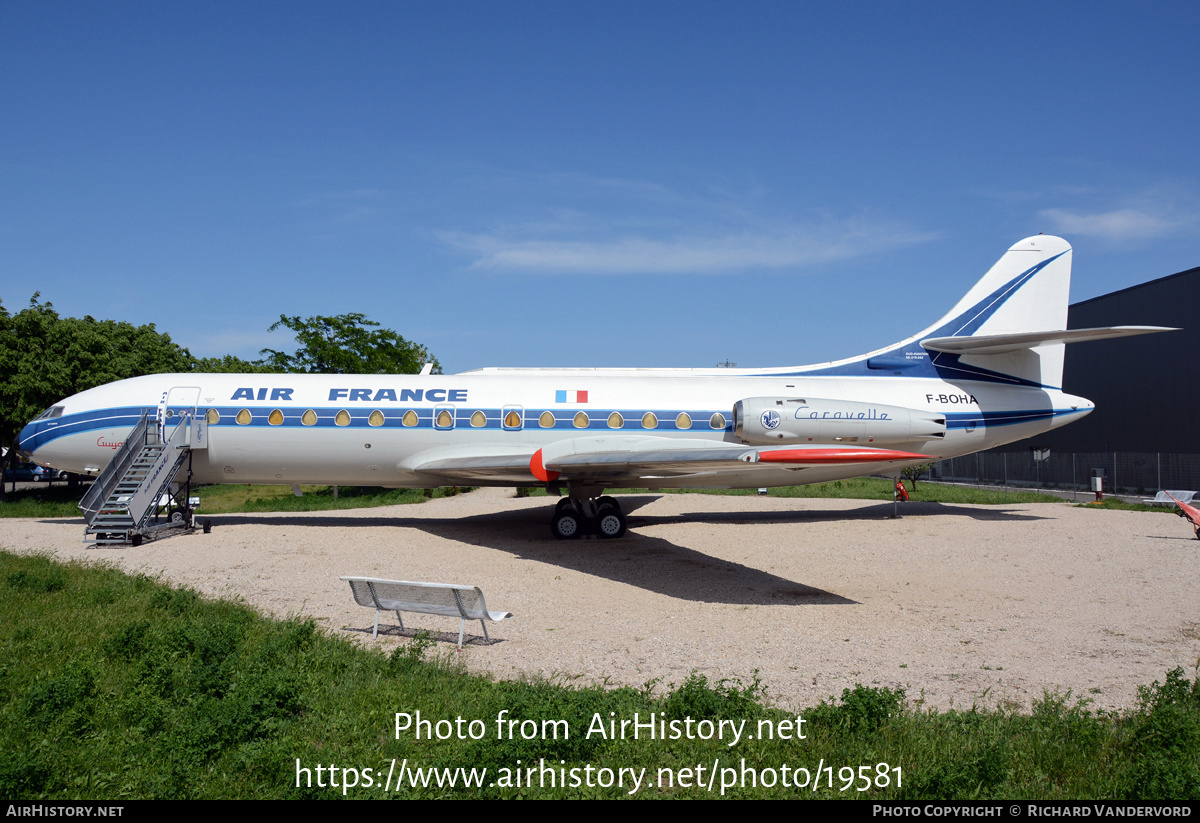 Aircraft Photo of F-BOHA | Sud SE-210 Caravelle III | Air France | AirHistory.net #19581