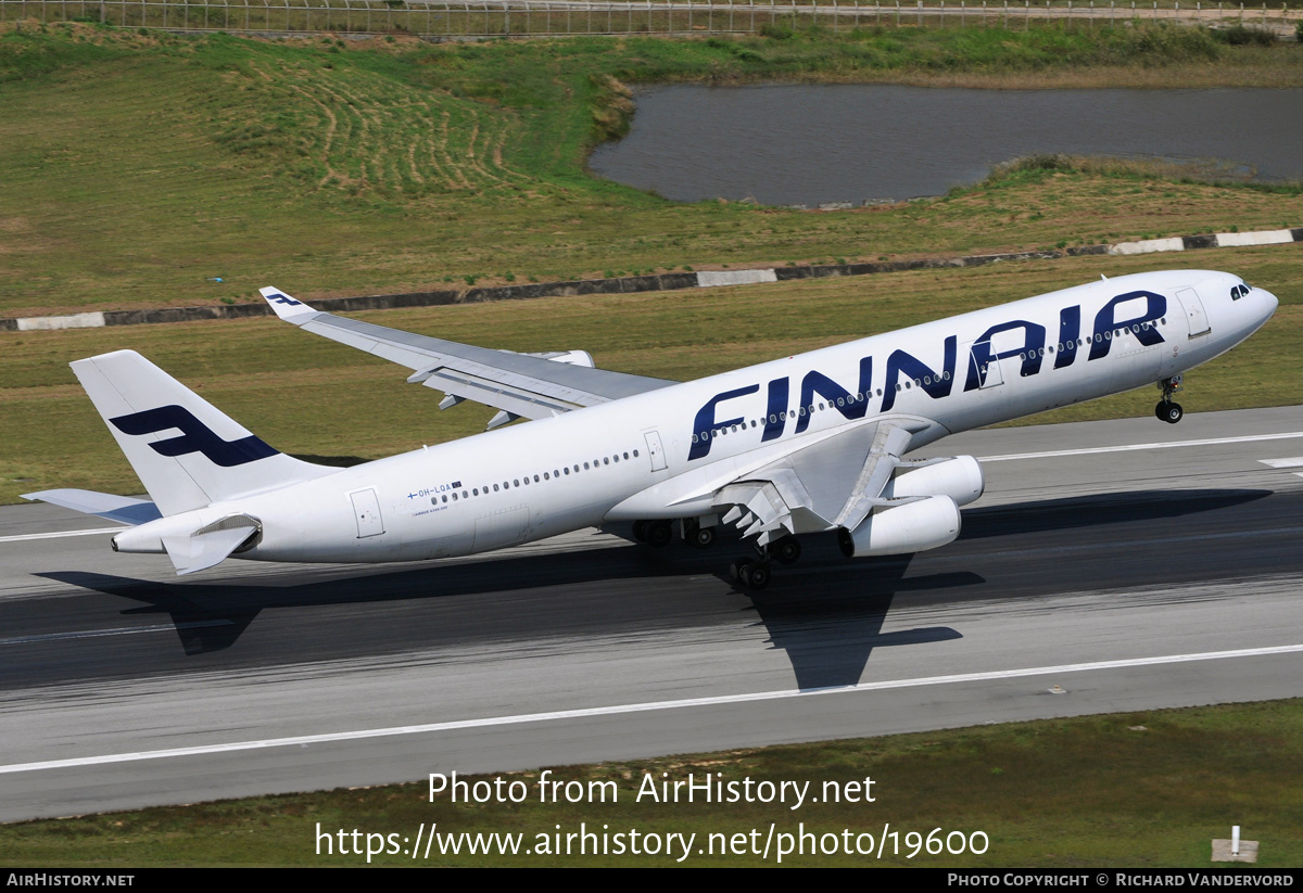 Aircraft Photo of OH-LQA | Airbus A340-311 | Finnair | AirHistory.net #19600