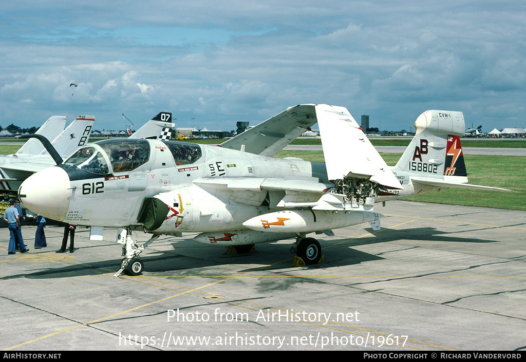 Aircraft Photo of 158802 | Grumman EA-6B Prowler (G-128) | USA - Navy | AirHistory.net #19617