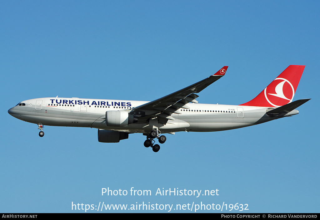 Aircraft Photo of EI-EZL | Airbus A330-223 | Turkish Airlines | AirHistory.net #19632