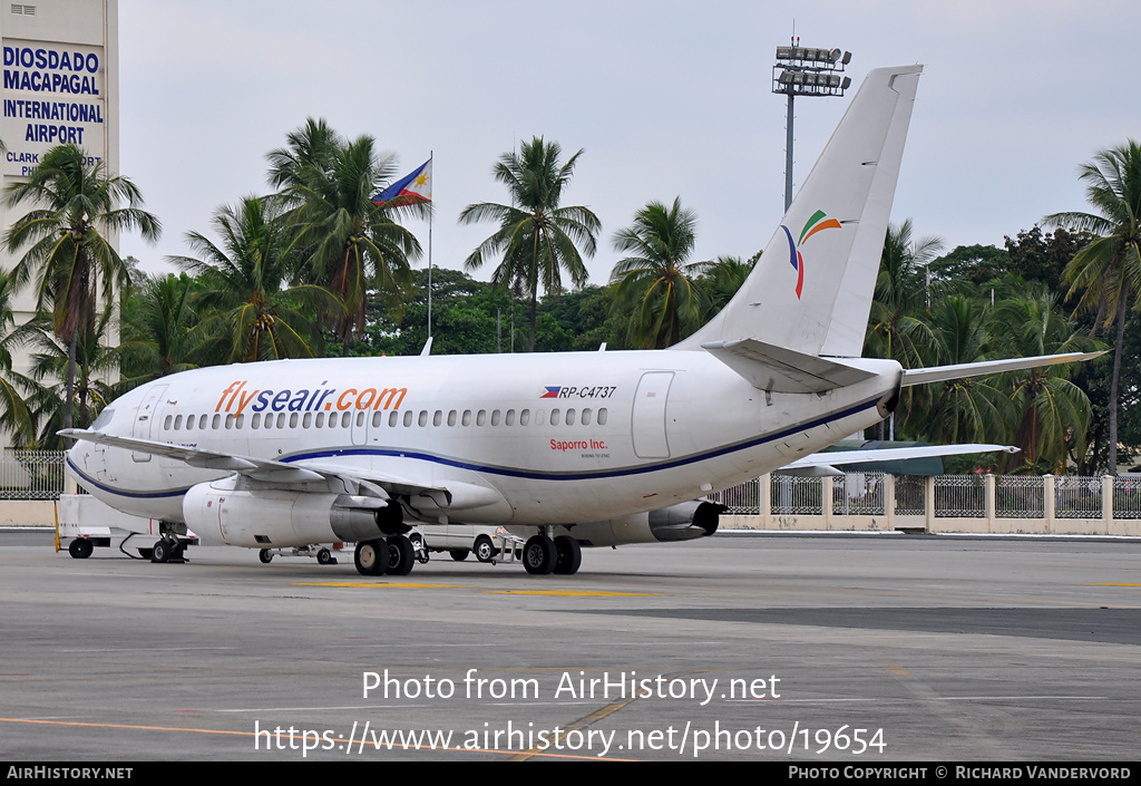 Aircraft Photo of RP-C4737 | Boeing 737-2T4C/Adv | SEAir Cargo - South East Asian Airlines | AirHistory.net #19654