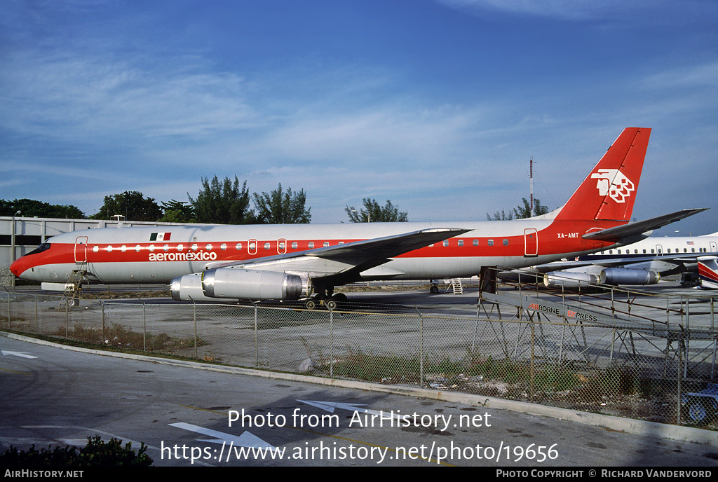 Aircraft Photo of XA-AMT | McDonnell Douglas DC-8-62H | AeroMéxico | AirHistory.net #19656