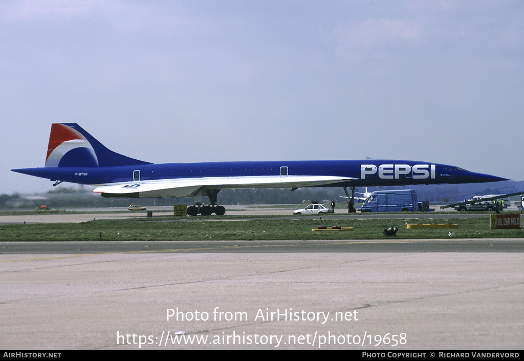 Aircraft Photo of F-BTSD | Aerospatiale-British Aerospace Concorde 101 | Air France | AirHistory.net #19658