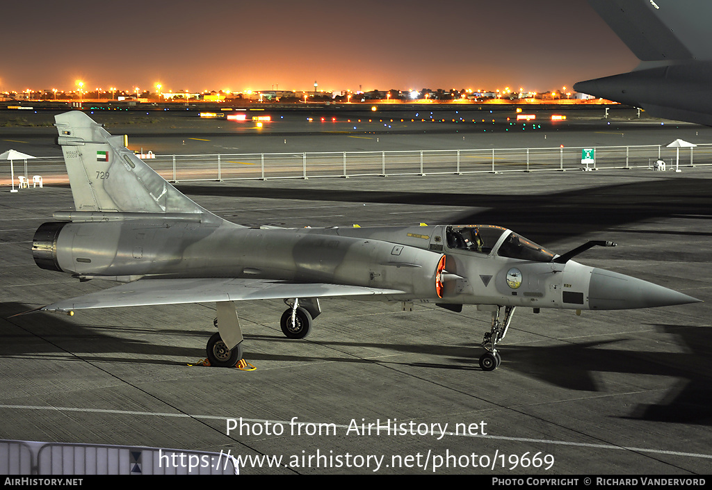 Aircraft Photo of 729 | Dassault Mirage 2000-9EAD | United Arab Emirates - Air Force | AirHistory.net #19669