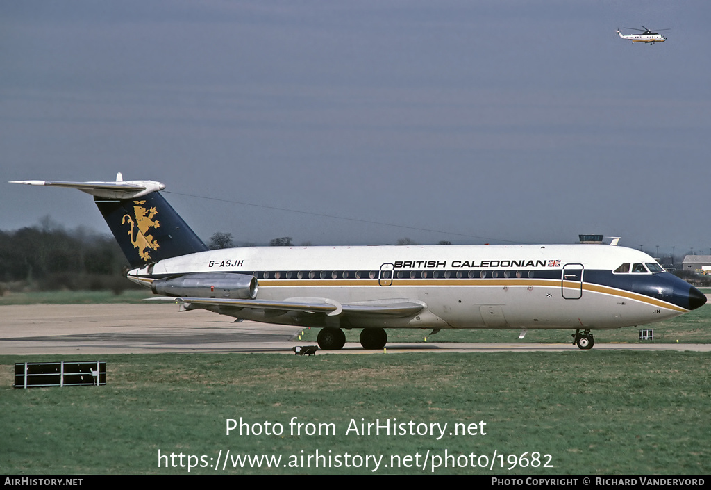 Aircraft Photo of G-ASJH | BAC 111-201AC One-Eleven | British Caledonian Airways | AirHistory.net #19682