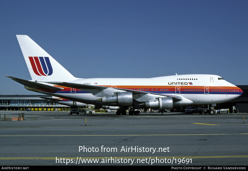 Aircraft Photo of N148UA | Boeing 747SP-21 | United Airlines | AirHistory.net #19691