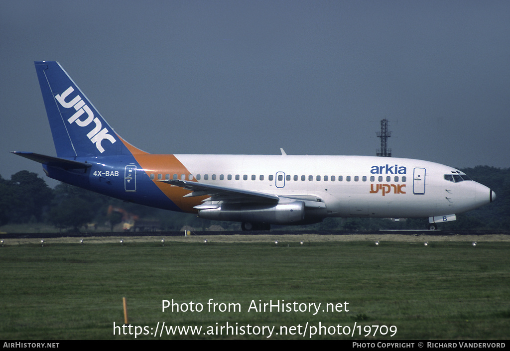 Aircraft Photo of 4X-BAB | Boeing 737-2E7/Adv | Arkia Israeli Airlines | AirHistory.net #19709