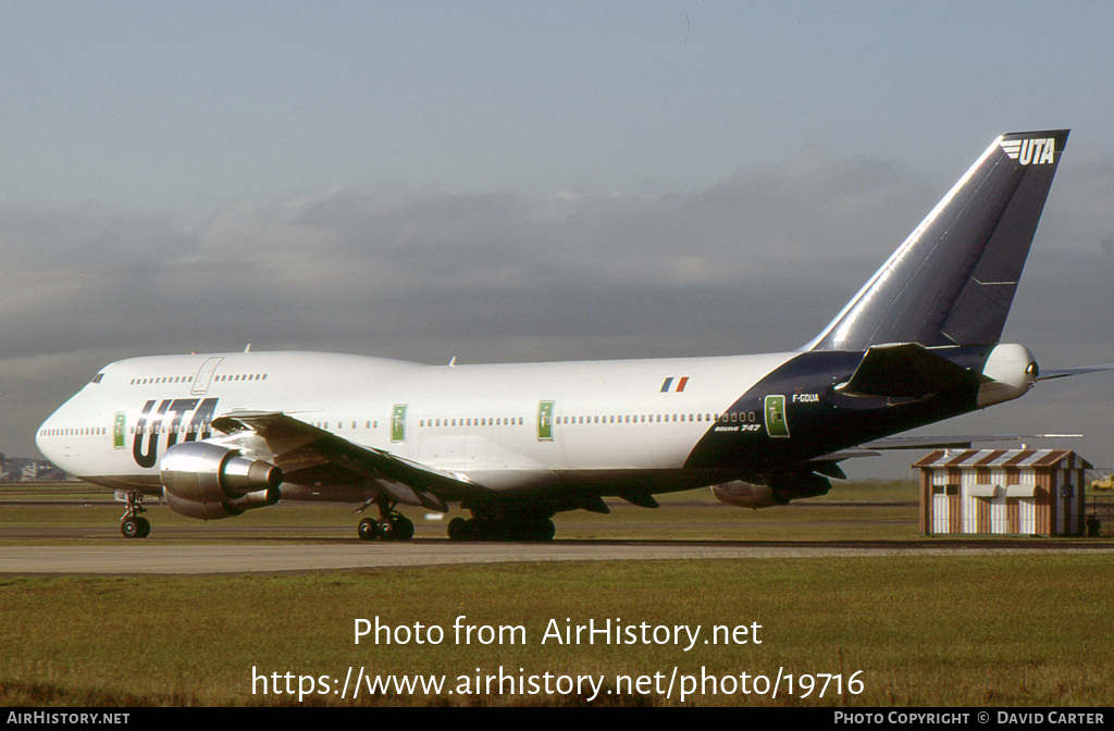 Aircraft Photo of F-GDUA | Boeing 747-3B3 | UTA - Union de Transports Aériens | AirHistory.net #19716