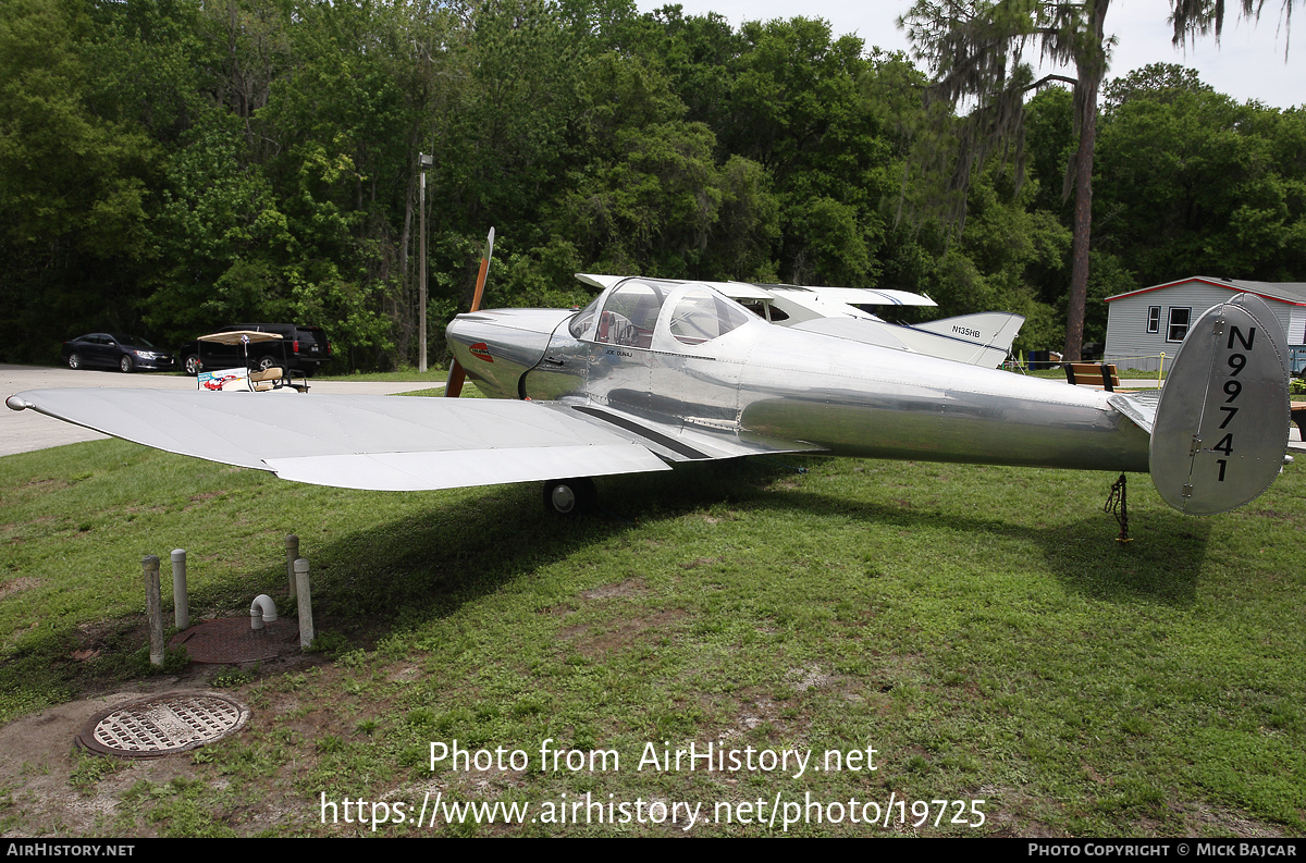 Aircraft Photo of N99741 | Erco 415C Ercoupe | AirHistory.net #19725