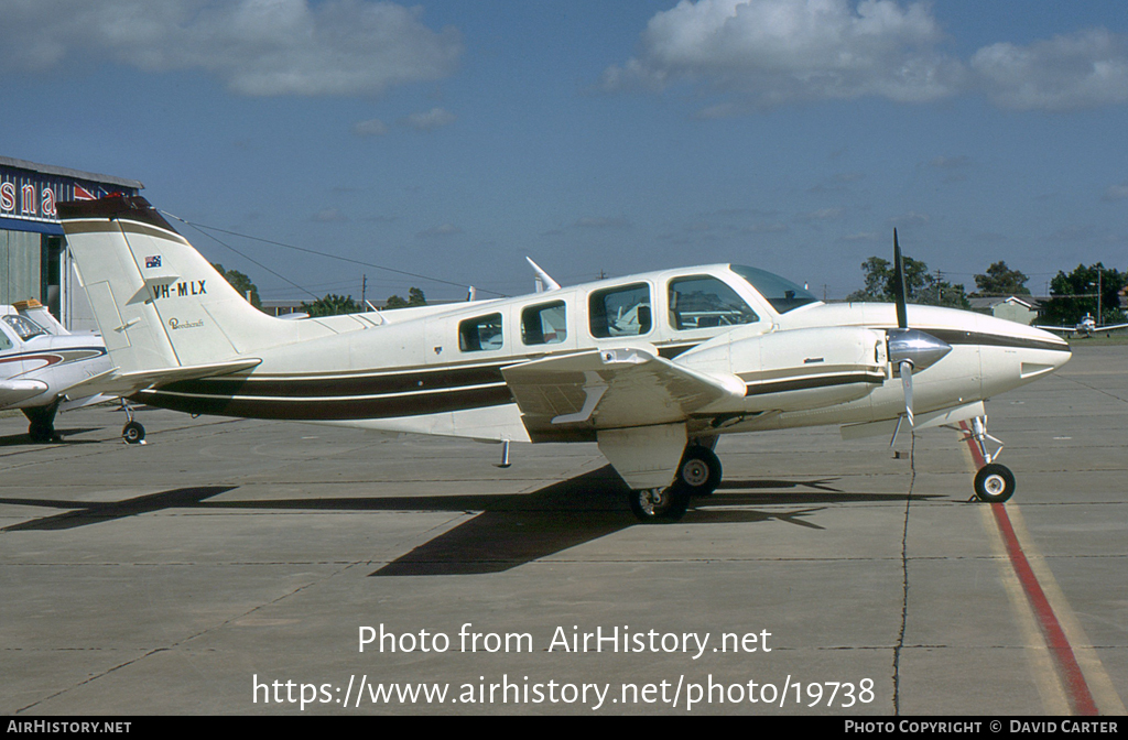 Aircraft Photo of VH-MLX | Beech 58 Baron | AirHistory.net #19738