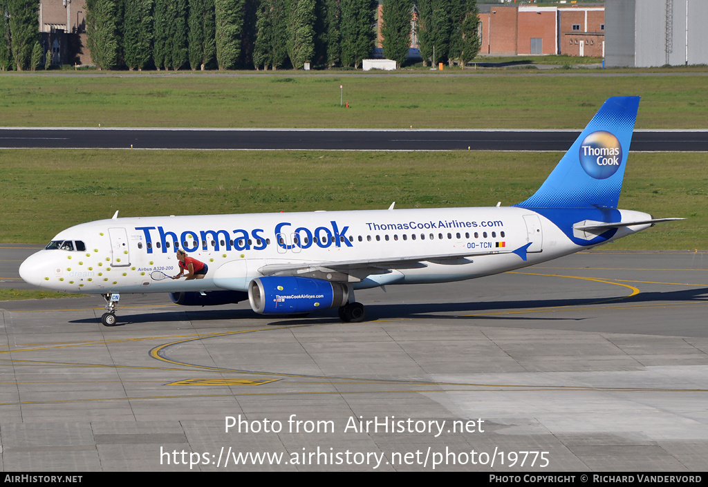 Aircraft Photo of OO-TCN | Airbus A320-232 | Thomas Cook Airlines | AirHistory.net #19775