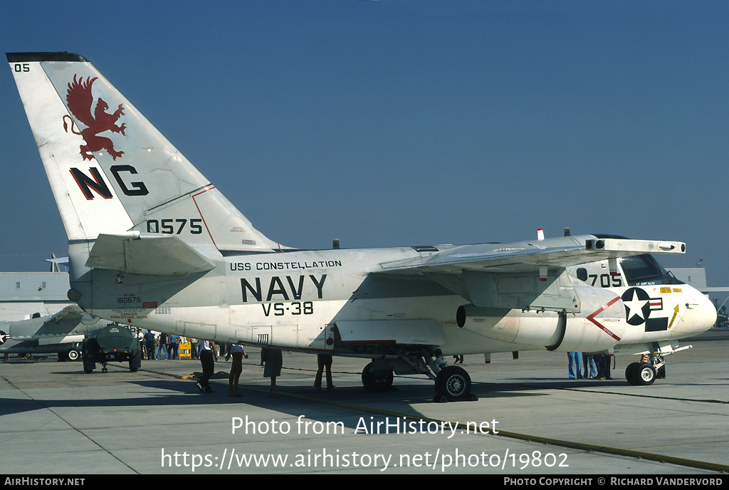 Aircraft Photo of 160575 / 0575 | Lockheed S-3A Viking | USA - Navy | AirHistory.net #19802