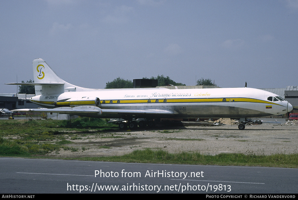 Aircraft Photo of HK-2597X | Sud SE-210 Caravelle VI-R | Líneas Aéreas Suramericanas - LAS | AirHistory.net #19813