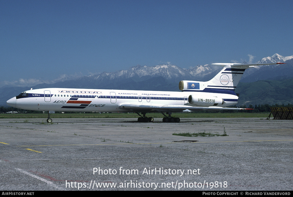 Aircraft Photo of UN-85516 | Tupolev Tu-154B-2 | AeroService | AirHistory.net #19818