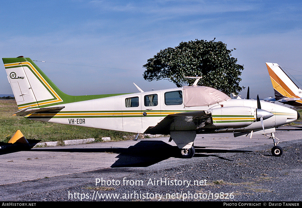 Aircraft Photo of VH-EDR | Beech 58 Baron | AirHistory.net #19826