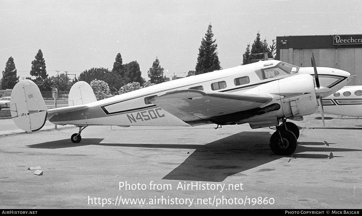 Aircraft Photo of N45DC | Beech D18S | AirHistory.net #19860