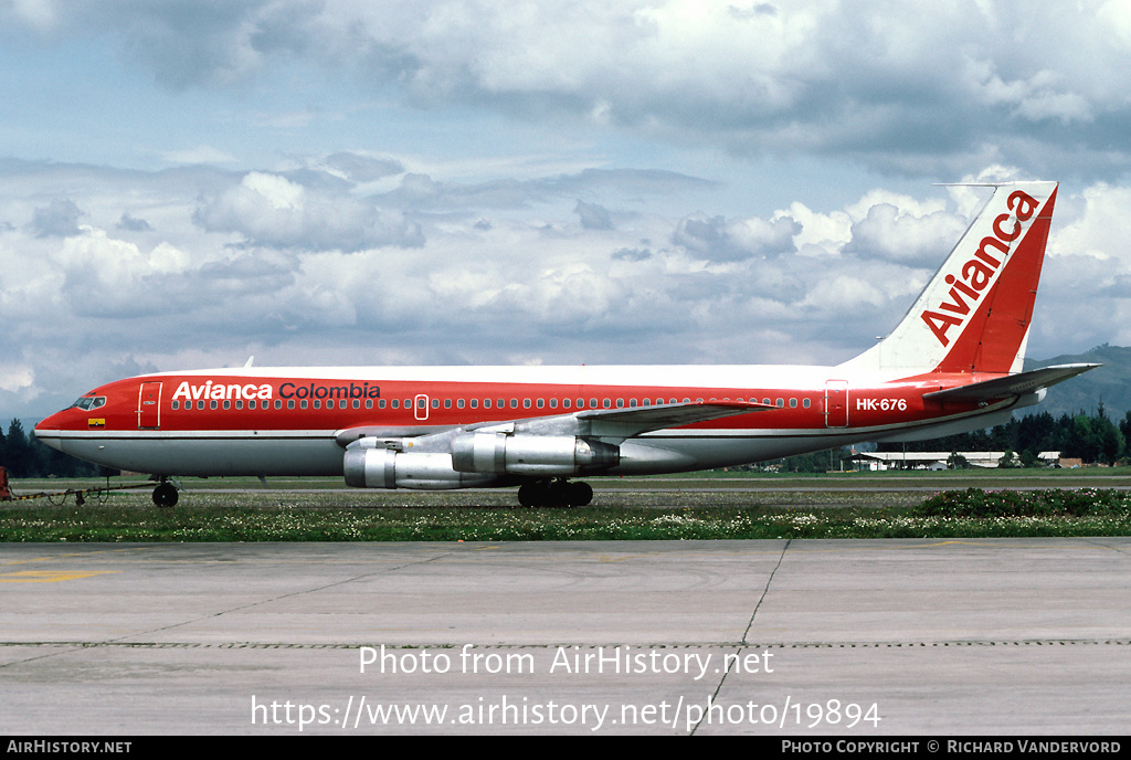 Aircraft Photo of HK-676 | Boeing 720-030B | Avianca | AirHistory.net #19894