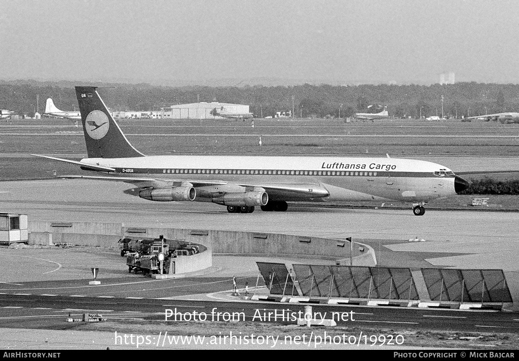 Aircraft Photo Of D-ABUA | Boeing 707-330C | Lufthansa Cargo ...