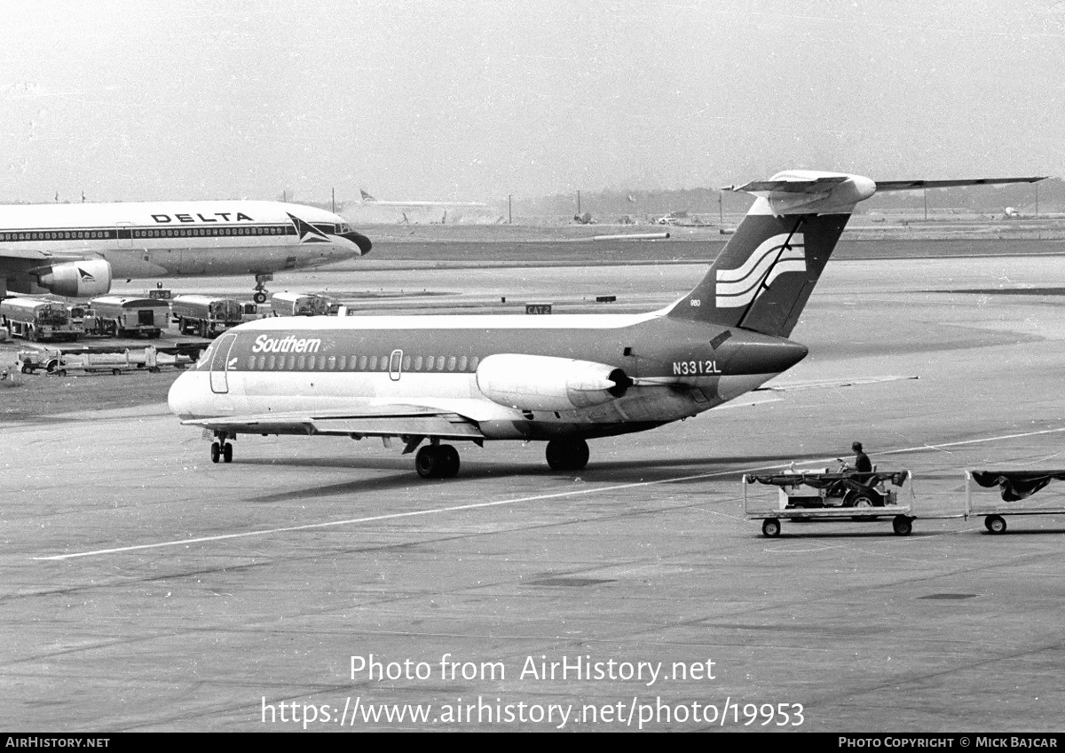 Aircraft Photo of N3312L | Douglas DC-9-14 | Southern Airways | AirHistory.net #19953