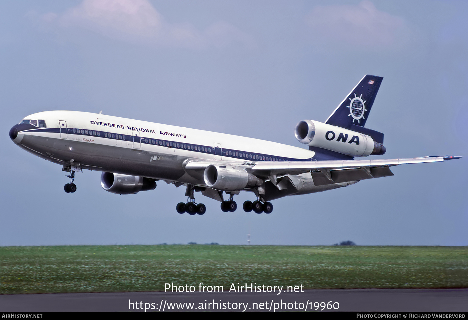 Aircraft Photo of N1032F | McDonnell Douglas DC-10-30CF | Overseas National Airways - ONA | AirHistory.net #19960