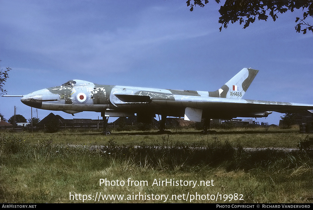 Aircraft Photo of XH483 | Avro 698 Vulcan B.1A | UK - Air Force | AirHistory.net #19982