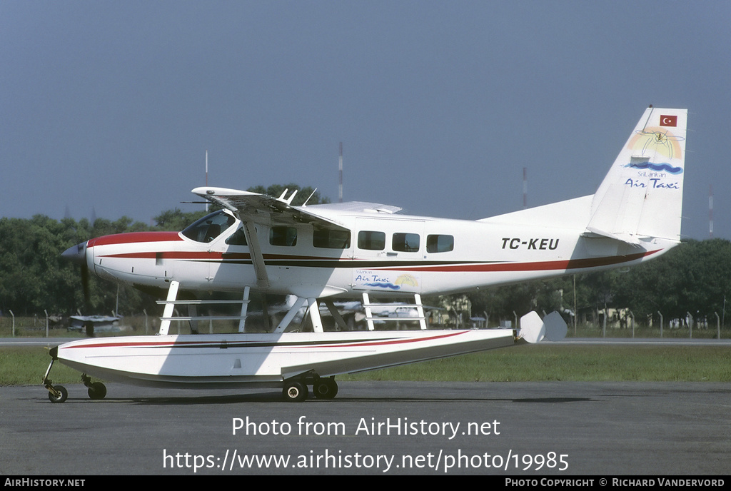 Aircraft Photo of TC-KEU | Cessna 208 Caravan I | Sri Lankan Air Taxi | AirHistory.net #19985