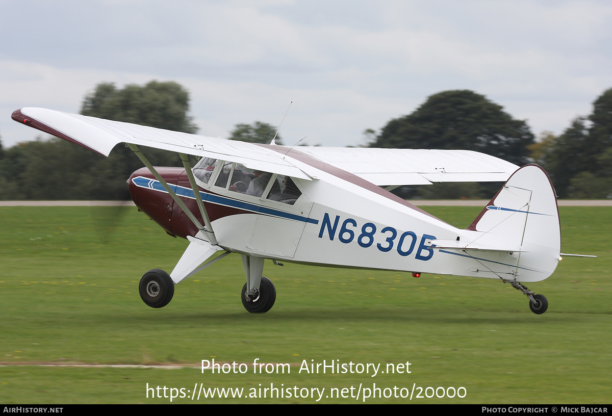 Aircraft Photo of N6830B | Piper PA-22-150 Tri-Pacer | AirHistory.net #20000