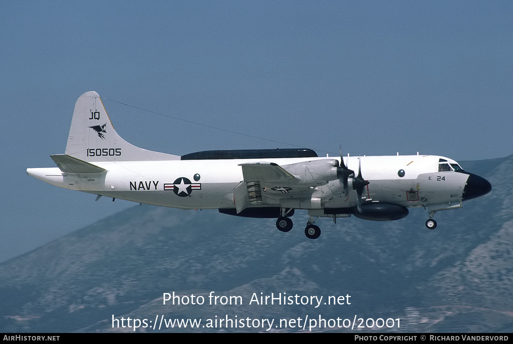 Aircraft Photo of 150505 | Lockheed EP-3E Orion (ARIES) | USA - Navy | AirHistory.net #20001