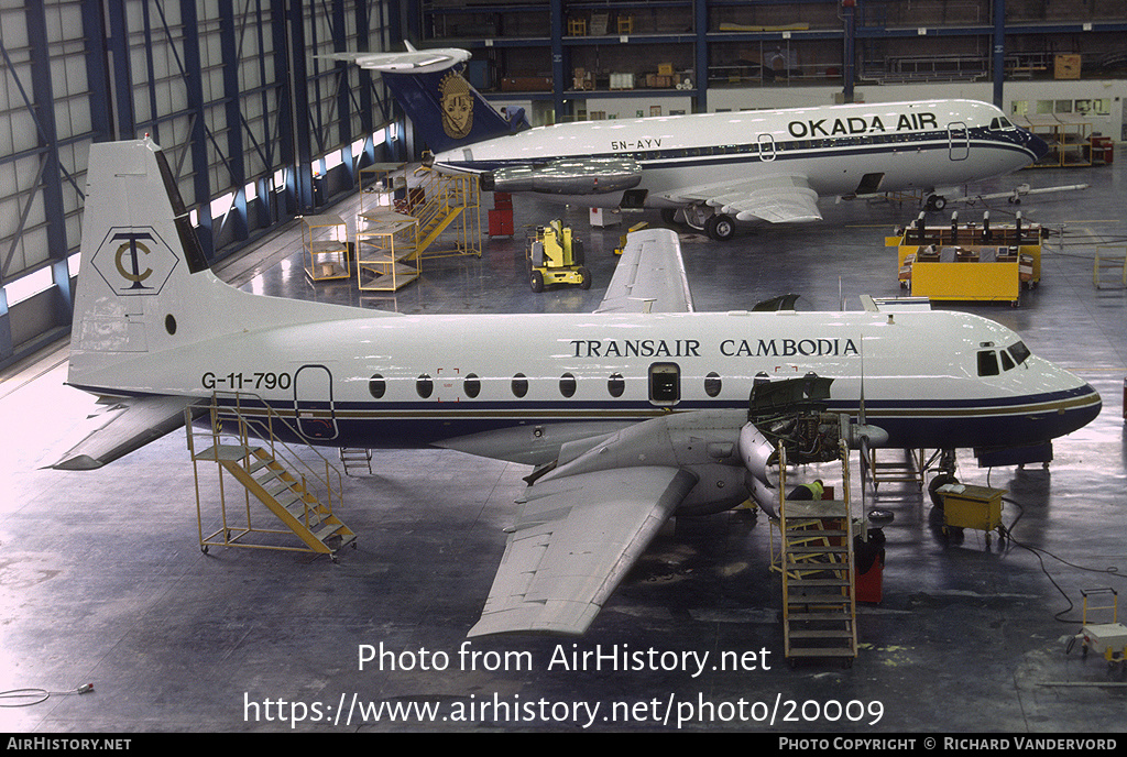 Aircraft Photo of G-11-790 | British Aerospace BAe-748 Srs2B/FAA | Transair Cambodia | AirHistory.net #20009