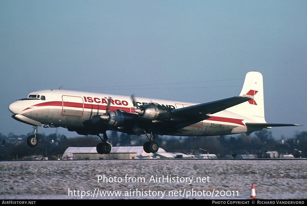 Aircraft Photo of TF-IUB | Douglas DC-6A | Iscargo Iceland | AirHistory.net #20011