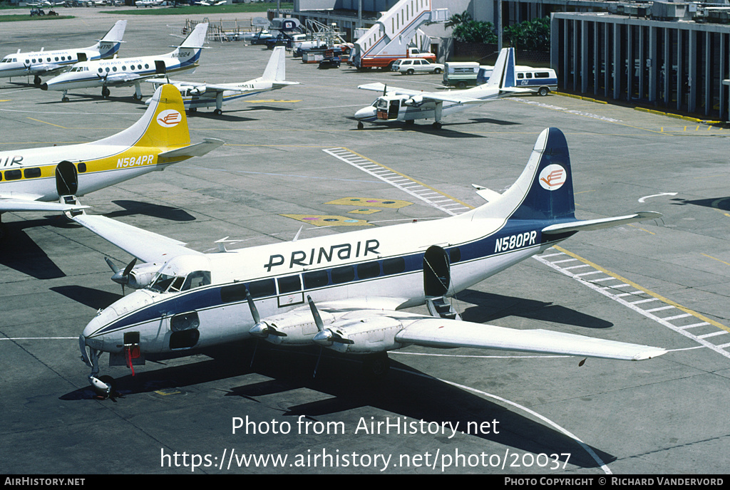 Aircraft Photo of N580PR | Prinair Heron | Prinair | AirHistory.net #20037