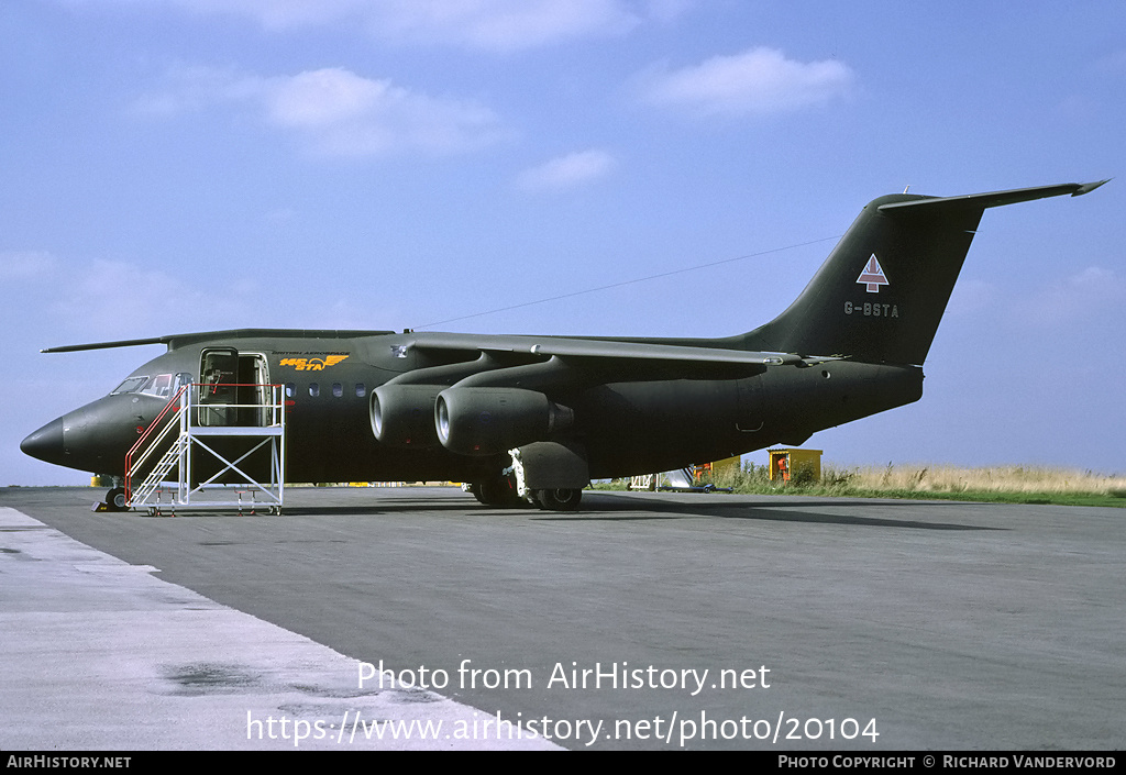 Aircraft Photo of G-BSTA | British Aerospace BAe-146-100STA | British Aerospace | AirHistory.net #20104