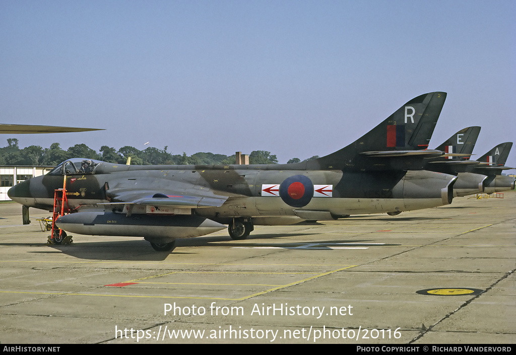 Aircraft Photo of XE552 | Hawker Hunter FGA9 | UK - Air Force | AirHistory.net #20116