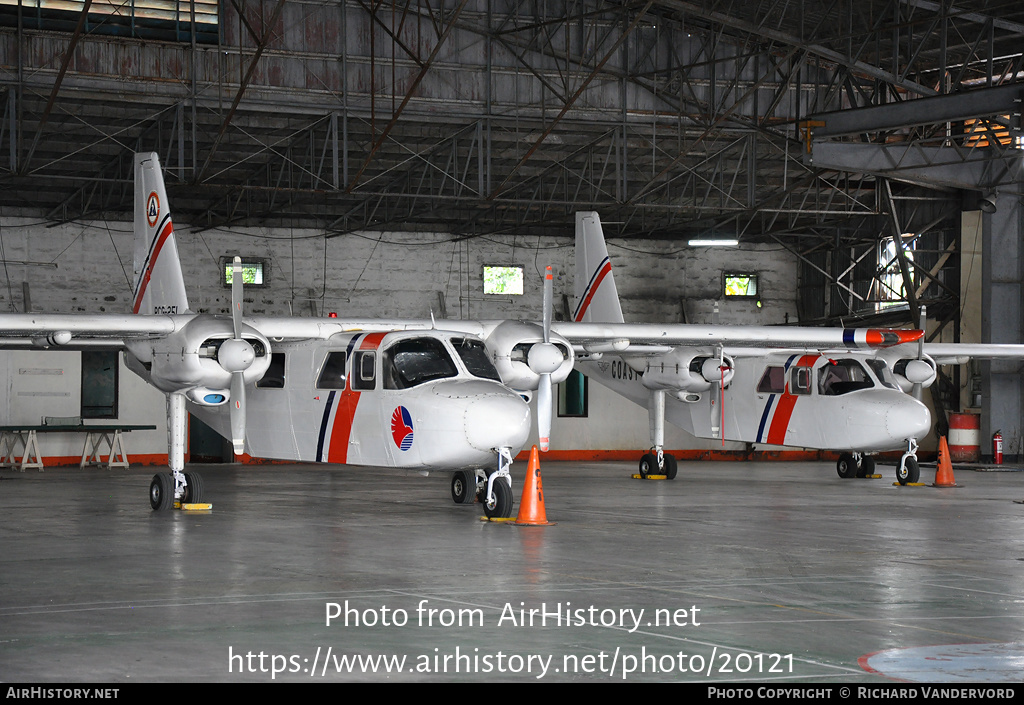 Aircraft Photo of PCG-251 | Britten-Norman BN-2A-21 Islander | Philippines - Coast Guard | AirHistory.net #20121