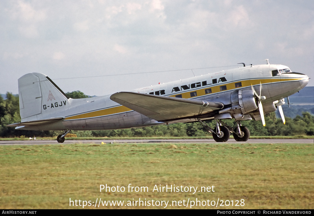 Aircraft Photo of G-AGJV | Douglas C-47A Dakota Mk.3 | Air Anglia | AirHistory.net #20128