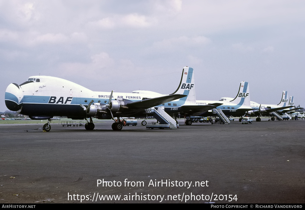 Aircraft Photo of G-ASKG | Aviation Traders ATL-98 Carvair | British Air Ferries - BAF | AirHistory.net #20154