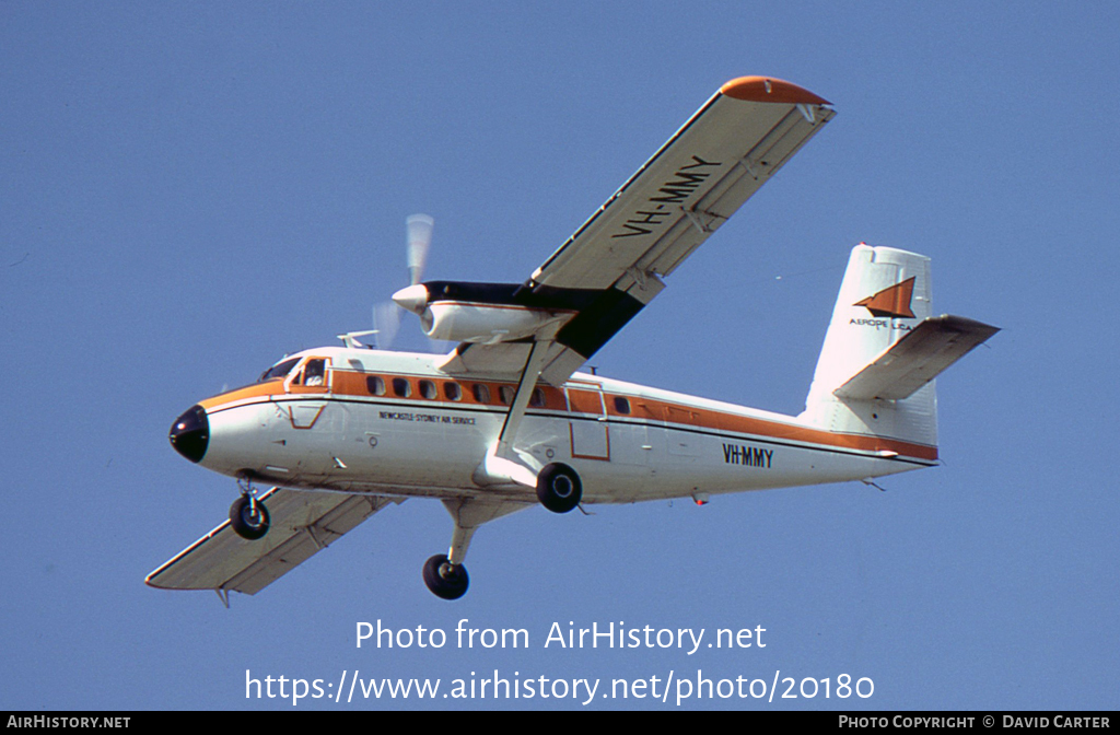 Aircraft Photo of VH-MMY | De Havilland Canada DHC-6-100 Twin Otter | Aeropelican Air Services | AirHistory.net #20180