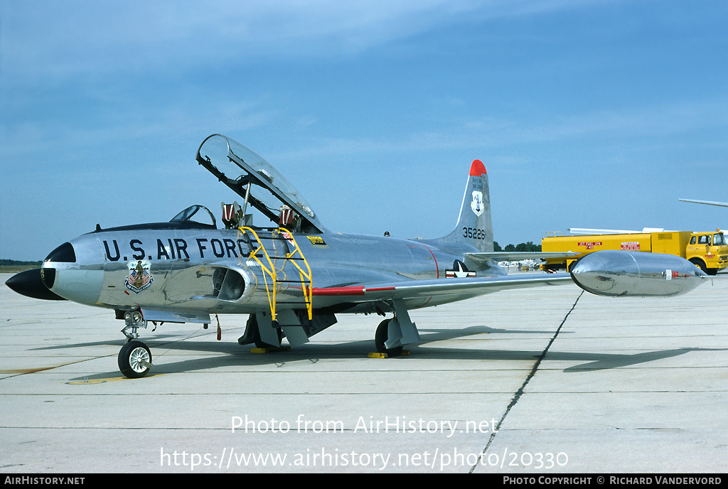 Aircraft Photo of 53-5226 / 35226 | Lockheed T-33A | USA - Air Force | AirHistory.net #20330