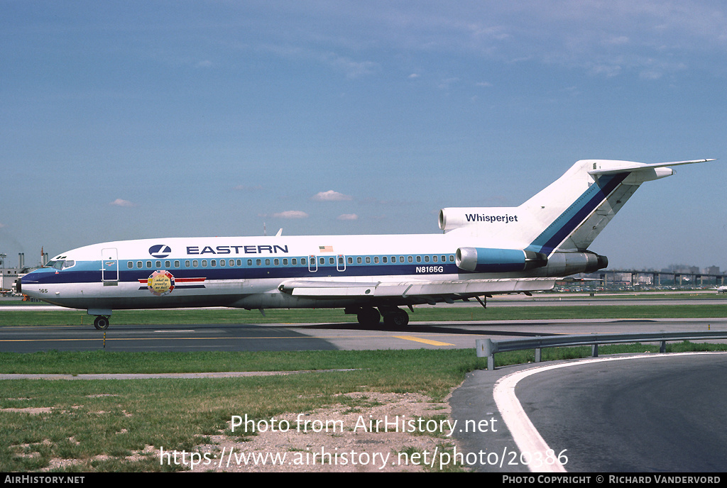 Aircraft Photo of N8165G | Boeing 727-25C | Eastern Air Lines | AirHistory.net #20386